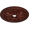 Ekena Millwork Bordeaux Deluxe Ceiling Medallion (Fits Canopies up to 4"), 23 5/8"OD x 3"ID x 2"P, Antique Copper CM23BOACS - alternate 3